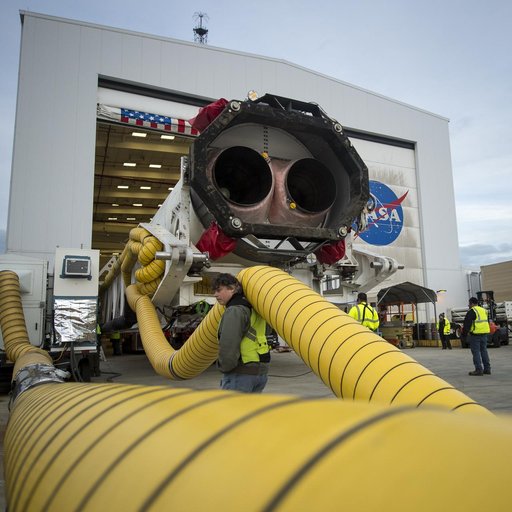 Antares Rocket Rollout
