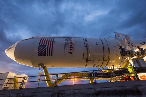 Antares Rocket Rollout