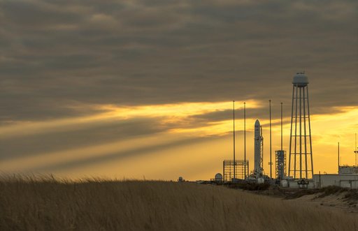 Antares Rocket Preparation