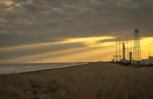 Antares Rocket Preparation