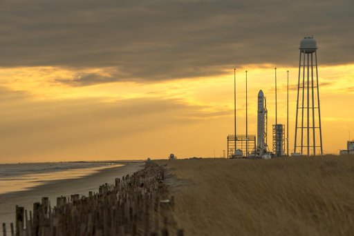 Antares Rocket Preparation