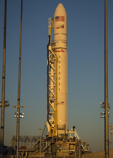 Antares Rocket Preparation