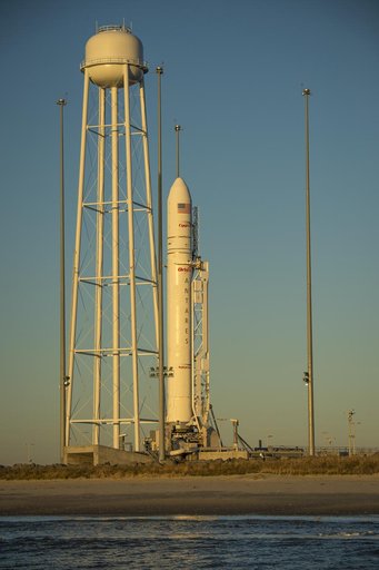 Antares Rocket Preparation