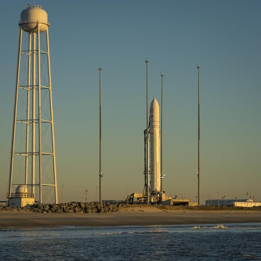 Antares Rocket Preparation