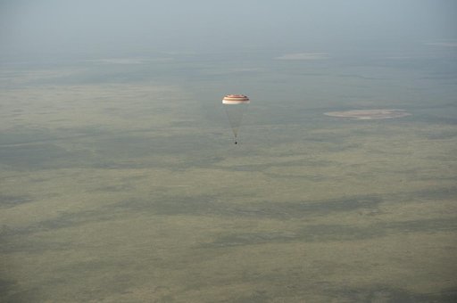 Expedition 39 Soyuz TMA-11M Landing