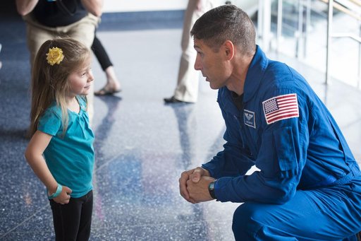 Astronaut Mike Hopkins Visit to Maryland Science Center