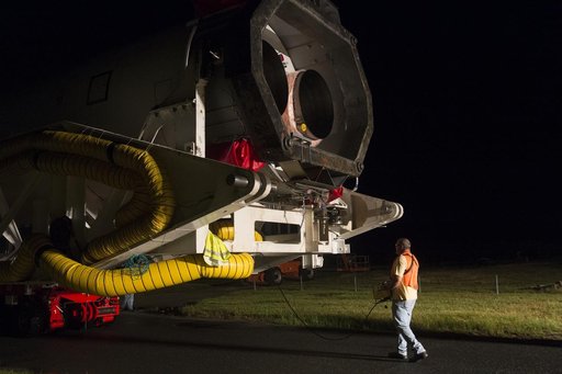 Antares Rocket Rollout