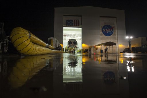 Antares Rocket Rollout