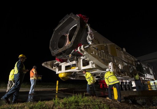 Antares Rocket Rollout