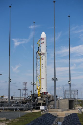 Antares Rocket Preparation
