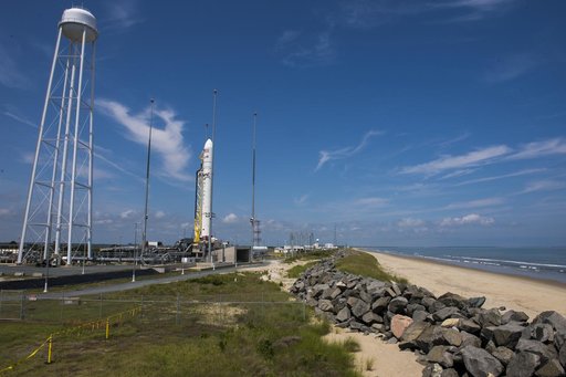 Antares Rocket Preparation
