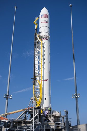 Antares Rocket Preparation