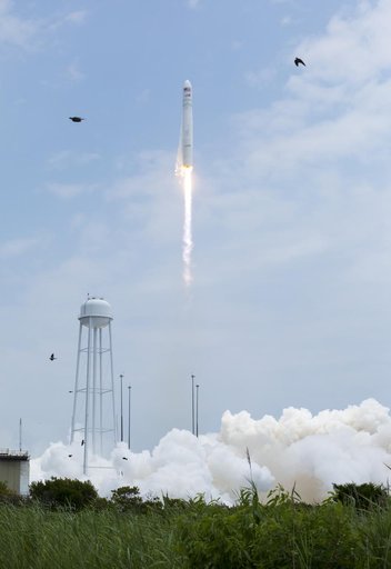 Antares Orbital-2 Mission Launch