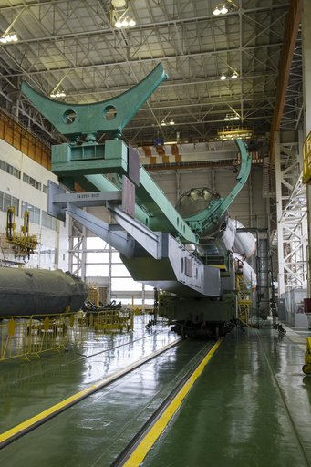 Expedition 41 Soyuz Rocket Assembly