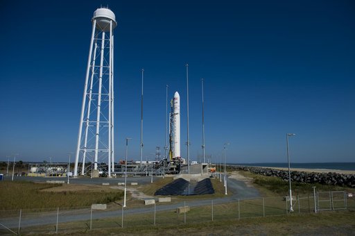 Orb3 Antares Rocket Preparation