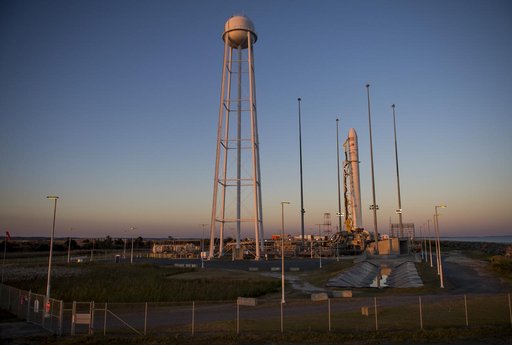 Orb3 Antares Rocket Preparation