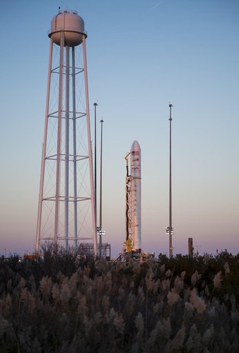 Orb3 Antares Rocket Preparation