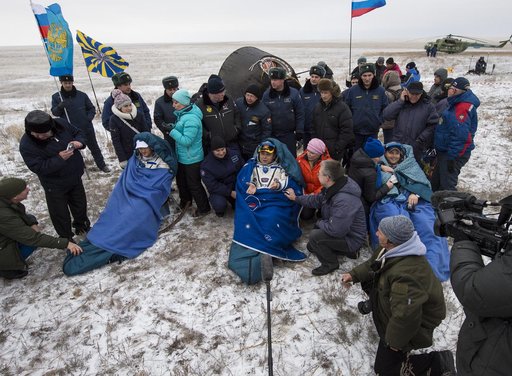 Expedition 41 Soyuz TMA-13M Landing