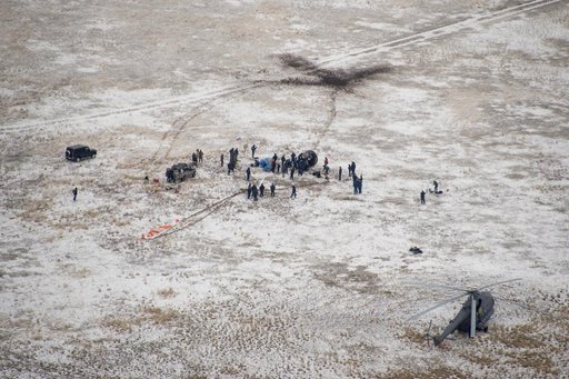 Expedition 41 Soyuz TMA-13M Landing