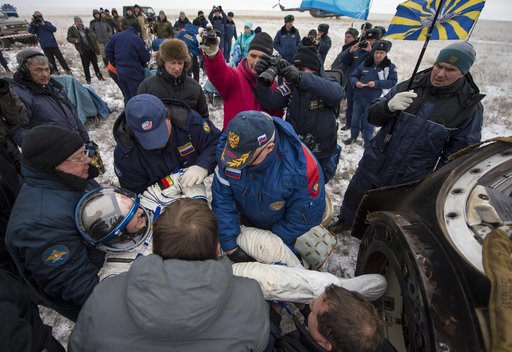 Expedition 41 Soyuz TMA-13M Landing
