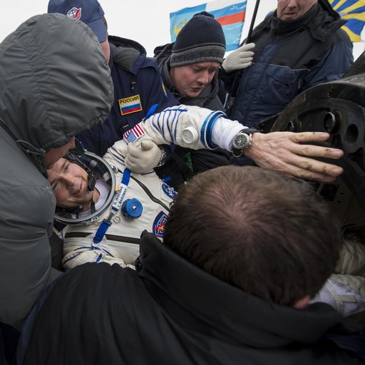 Expedition 41 Soyuz TMA-13M Landing