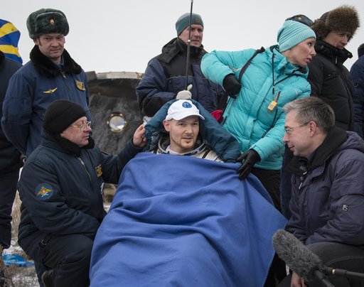 Expedition 41 Soyuz TMA-13M Landing