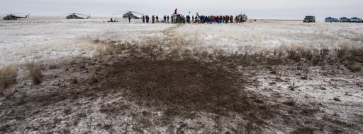 Expedition 41 Soyuz TMA-13M Landing