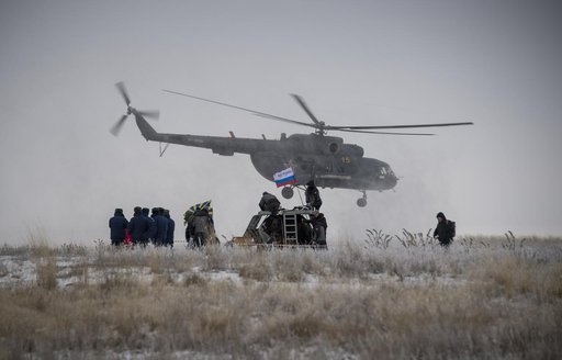 Expedition 41 Soyuz TMA-13M Landing