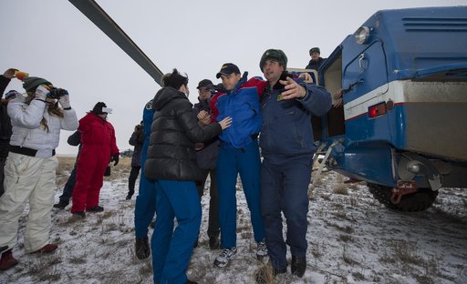 Expedition 41 Soyuz TMA-13M Landing