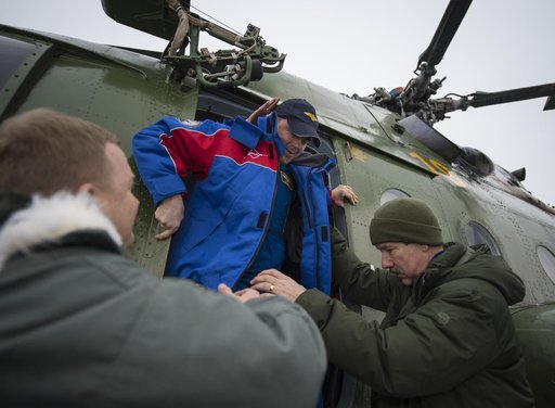 Expedition 41 Soyuz TMA-13M Landing
