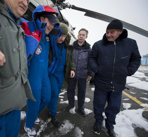 Expedition 41 Soyuz TMA-13M Landing