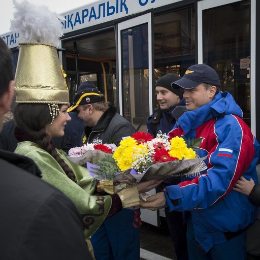 Expedition 41 Soyuz TMA-13M Landing