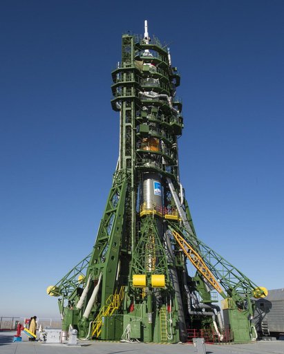 Expedition 42 Soyuz Blessing