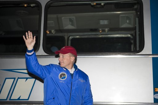 Expedition 42 Crew Departure