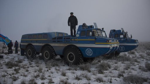Expedition 42 Soyuz TMA-14M Landing
