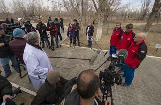 Expedition 43 Media Day