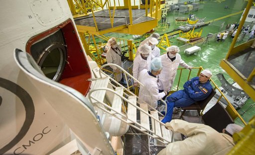 Expedition 43 Soyuz Check