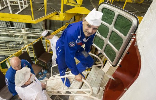 Expedition 43 Soyuz Check