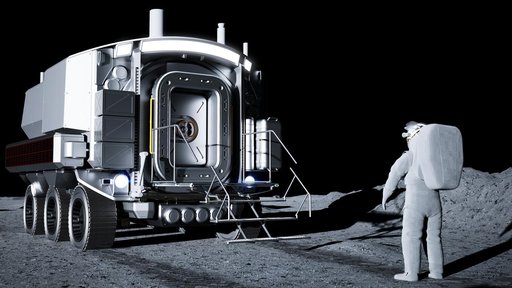 Concept image of a Pressurized Rover
