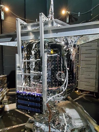 NASA Marshall Tests Innovative Technique for Super Cold Fuel Storage