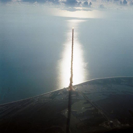 View of the launch of  Discovery 41-D mission