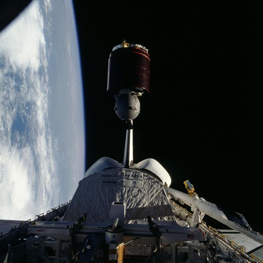 Deployment of the Telstar communications satellite
