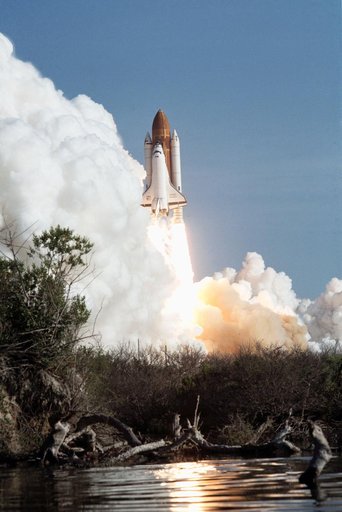 View of the launch of  Discovery 41-D mission