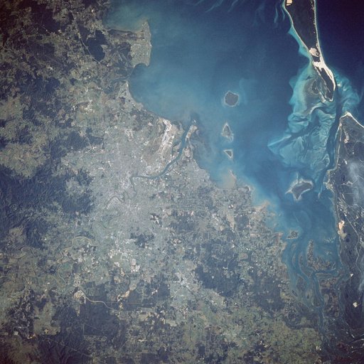 Earth observations taken during STS-41D mission.