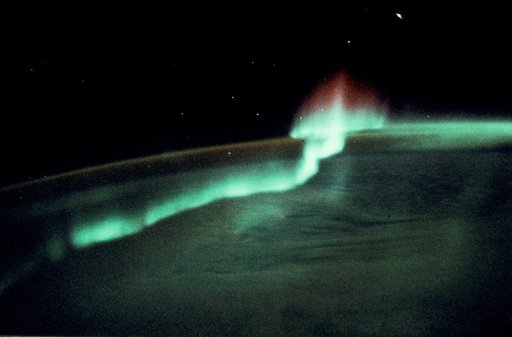 Aurora over the Southern Hemisphere