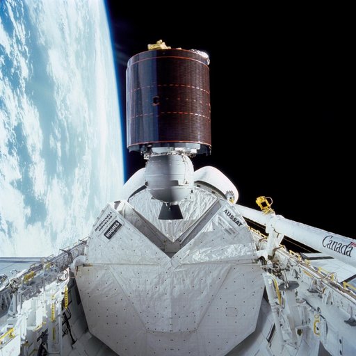 Australia's AUSSAT satellite deployed from payload bay