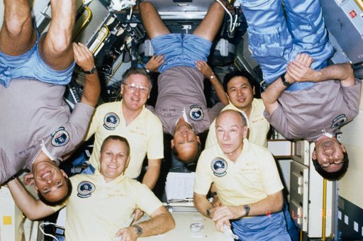 Crew portrait during 51-B mission