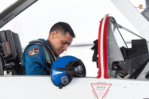 Frank Rubio at Ellington Field