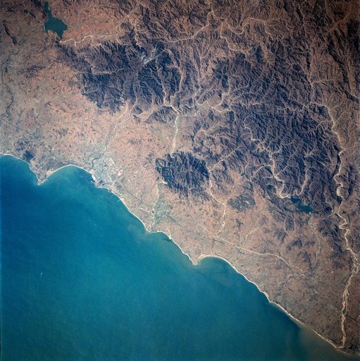 STS-61A earth observations