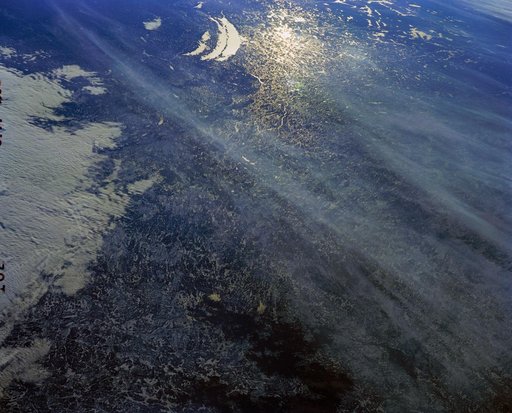 STS-61A earth observations